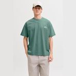 Jack & Jones Dust Script Erkek Yeşil Tişört (12292982-NAC)