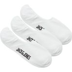 Jack & Jones Erkek 3 Lü Babet Çorap 12260080 - Standart - Beyaz