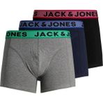 Jack & Jones Erkek 3 Lü Boxer 12198233 - M - Siyah