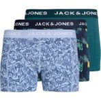 Jack & Jones Erkek 3'lü Boxer (12288866-NB) - Renkli - 2XL