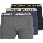 Jack & Jones Erkek 3'lü Boxer Renkli L Beden Esnek Yapı ile Gün Boyu Rahatlık Sağlar 12213087