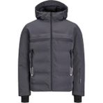 Jack & Jones Erkek 3m Jcotarwin Puffer Mont - L - Asphalt