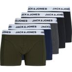 Jack & Jones Erkek 5 Li Renkli Boxer 12214455 L Beden Desenli Paça Tipi Konforlu Kullanım - Karışık