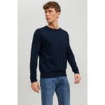 Jack & Jones Erkek Basic Ince Lacivert Triko Kazak - 12208364 - M