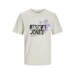 Jack & Jones Erkek Basic Tişört –%100 Pamuk, JJJAXON Modeli taş m
