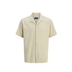 Jack & Jones Erkek Bej Gömlek L Beden JOREASTER PATRAS RESORT S Modeli