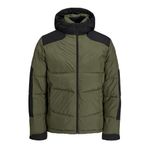JACK & JONES Erkek Beyzbol Ceketi JORCOLLEGE WOOL BLEND BOMBER NOOS, Crockery, L