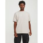 Jack & Jones Erkek Bisiklet Yaka Kisa Kollu Tisört - Deco - Bej
