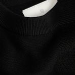 Jack & Jones Erkek Bisiklet Yaka Triko Kazak - Milano - 000-Siyah