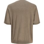 Jack & Jones Erkek Bisiklet Yaka Triko Tisört - Bradfort - 0019-Bej