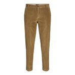 JACK & JONES Erkek Chino Pantolon JPSTACE JJCORDUROY - Relaxed Fit Bej Kahverengi, Elmwood, 30W / 32L