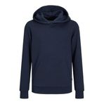 JACK & JONES erkek çocuk Jjebradley Sweat Hood Noos Jnr Sweatshirt, Blazer lacivert, 164