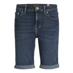 JACK & JONES Erkek Çocuk JJIRICK JJORIGINAL SHORTS MF 550 SN JNR Şort, Mavi, 10 yaş