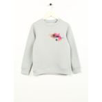 Jack & Jones Erkek Çocuk Sweatshirt JCONEBULAS SWEAT CREW NECK JNR, 14 Yaş, 5003072158, Gri, erkek-çocuk