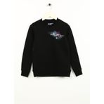 Jack & Jones Erkek Çocuk Sweatshirt JCONEBULAS SWEAT CREW NECK JNR, 7-10 Yaş, 5003072159, Siyah, erkek-çocuk