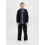 Jack & Jones Erkek Çocuk Sweatshirt, Nakışlı, Siyah, 10 Yaş