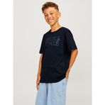 Jack & Jones Erkek Çocuk T-Shirt 12152730, Mavi, 12 Yaş