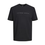 JACK & JONES Erkek Çocuk Tişört JJESTAR JJ TEE SS NOOS JNR, Black, 140