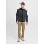 Jack & Jones Erkek Dar Kesim Denim Pantolon, Normal Bel, Kahve, 30/32