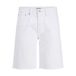 JACK & JONES Erkek Denim Şort, beyaz (Optic White), XL