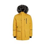 Jack & Jones Erkek Exped Kapüşonlu Parka 12215576 Sarı L