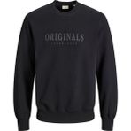 Jack & Jones Erkek Gögüs Baskili Sweatshirt - Frederiksberg - 001Siyah - M