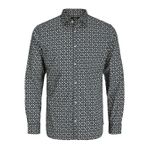 JACK & JONES Erkek gömleği, Lacivert blazer/Fit: slim fit, S