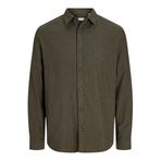 JACK & JONES Erkek Gömlek Comfort Fit Gömlek, Rosin, M
