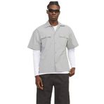 JACK & JONES Erkek Gömlek Relaxed Fit Gömlek, Yüksek bel., XL