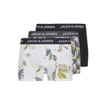 JACK & JONES Erkek Jacabstract Trunks 3'lü paket Sn (3'lü paket), Demir Gate, L