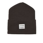 JACK & JONES Erkek Jaclong Knit Beanie Noos örgü bere, Çikolatalı Pasta, Tek Beden