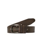Jack & Jones Erkek Jacpaul Leather Belt Noos Kemer Gri 80