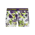 JACK & JONES Erkek JACSPACE SKULL TRUNK SN Boxer, Mor, S