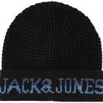 JACK & JONES Erkek Jacwaffle Beanie Bere, Siyah, Tek Beden