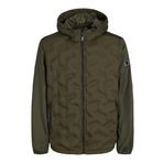 JACK & JONES Erkek Jcoheat Hybrid Jacket Noos ceket, Forest Night, XS