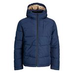 Jack & Jones Erkek JCOOTIS PUFFER SN Mont, Lacivert, L