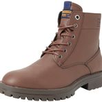 Jack & Jones Erkek JFWBERNIE PU BOOT Bot, Koyu Kahve, 40