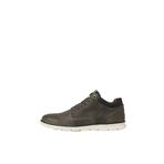 JACK & JONES Erkek Jfwglendale Leather Boot bağcıklı bot, Zeytin gecesi, 43 EU