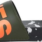 Jack & Jones Erkek Jfwhyde Splatter Slider Yeşil Terlik - 12270975