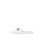 JACK & JONES Erkek Jfwollie Slider Ln banyo terliği, Beyaz, 45 EU