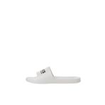 JACK & JONES Erkek Jfwollie Slider Ln banyo terliği, Beyaz, 46 EU