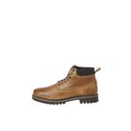 JACK & JONES Erkek Jfwqueensway Deri Bot Sn Bağcıklı Bot, Bal, 41 EU
