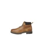 JACK & JONES Erkek Jfwqueensway Deri Bot Sn Bağcıklı Bot, Bal, 44 EU