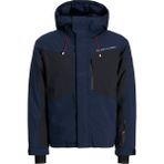 Jack & Jones Erkek Jjalpes Kapüşonlu Su ve Rüzgar Geçirmez Mont 12284649 Lacivert - XL