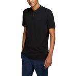 JACK & JONES Erkek JJEBASIC POLO SS NOOS Tişört, Black Detail:SLIM FIT, XXL