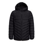 Jack & Jones Erkek Jjebasıc Suya Dayanıklı Softshell Mont, Taş, M