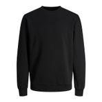 JACK & JONES Erkek Jjebradley Sweat Crew Noos Jnr Maillot de survêtement (1'li paket), Siyah, 128