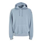 JACK & JONES Erkek Jjecharge Faded Sweat Hood Noos kapüşonlu kazak, castlerock, L