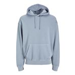 JACK & JONES Erkek Jjecharge Faded Sweat Hood Noos kapüşonlu kazak, Mavi (Chambray Blue), XXL