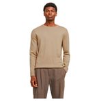 JACK & JONES Erkek Jjeemil Knit Crew Neck Noos örgü kazak, Coriander, S